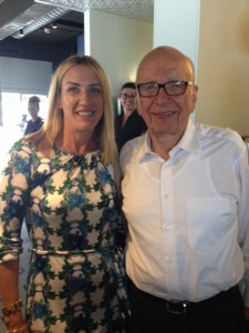 Rupert Murdoch visits JAM Corner Restaurant Townsville