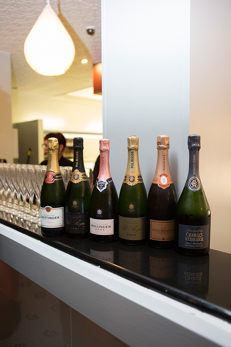 Champagne-Dinner line-up