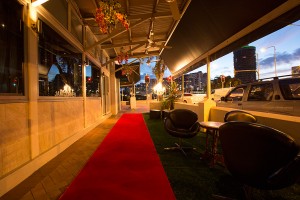 Red Carpet arrival at JAM Restaurant Townsville
