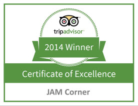 2014 tripadvisor certificate of excellence JAM