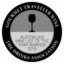 JAM Wine List of Year Award 2015