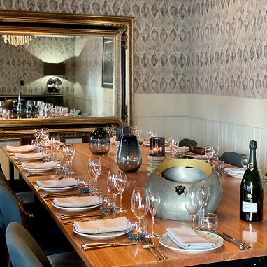 Elegant private dining