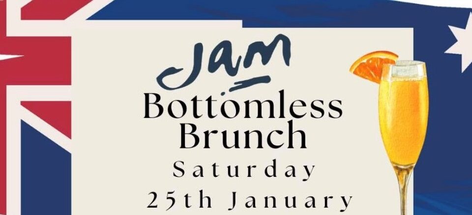 JAM Bottomless Lunch - Australia Day weekend